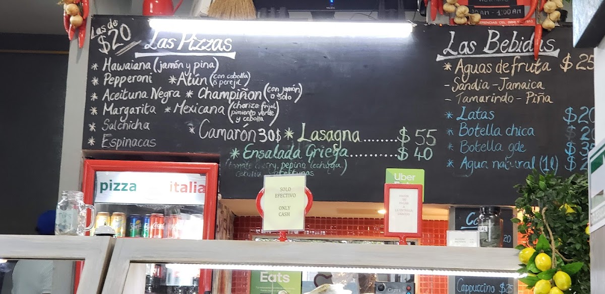 Pizza Italia Menu - Image 2
